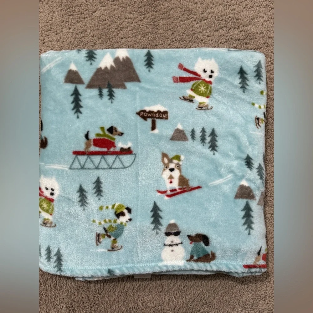 Puppy Winter Fleece Blanket
